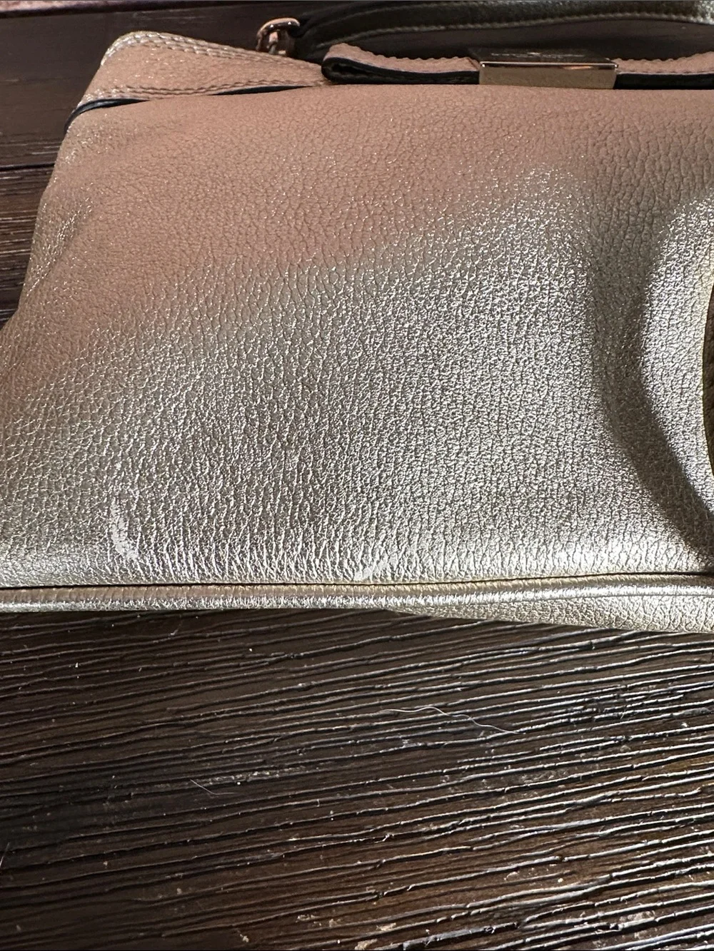 kate spade Primrose Hill Arica Metallic Gold Crossbody!
